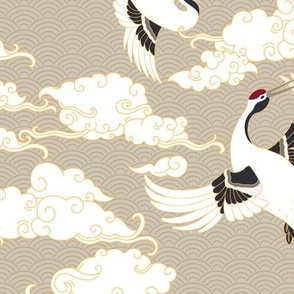 japanese cranes