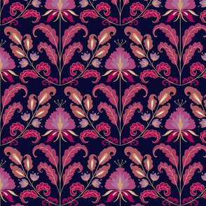 Floral Symmetry_Wild Orchid_medium scale