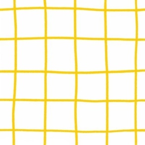 Yellow and White Checkered