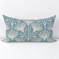 Australian Eucalyptus Light Blue Green White - LARGE Scale - UnBlink Studio by Jackie Tahara