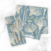 Australian Eucalyptus Light Blue Green White - LARGE Scale - UnBlink Studio by Jackie Tahara