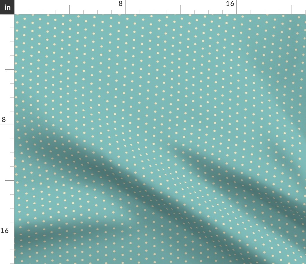 AUTUMN POLKA SPOT - Sea Glass