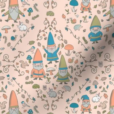 Woodland Gnomes & Friends, Apricot