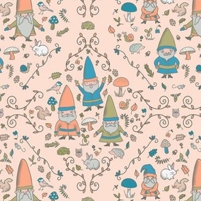 Woodland Gnomes & Friends, Apricot