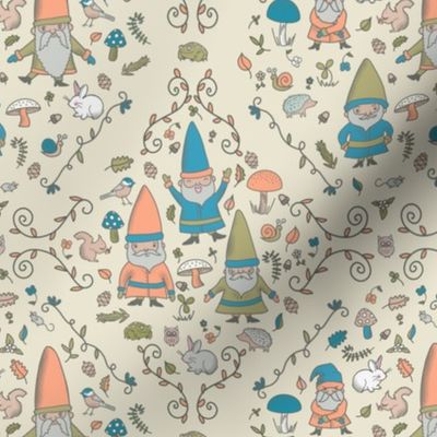 Woodland Gnomes & Friends, Taupe