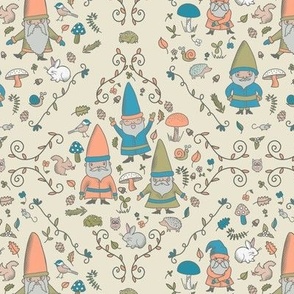 Woodland Gnomes & Friends, Taupe