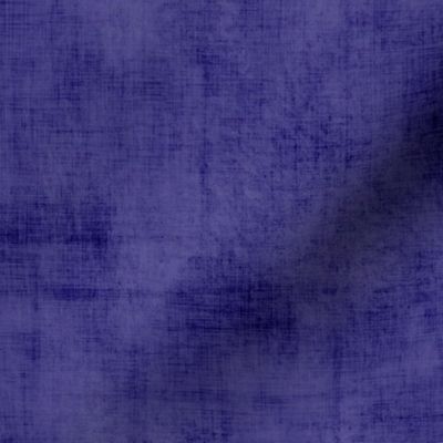 Dark Purple Solid Linen Texture- Violet- Halloween