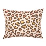 Leopard Print in Earth Tone Gradient (Large Scale)