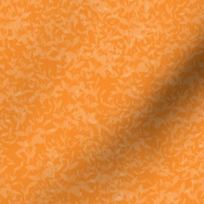 RW14.5 - Two Tone Blender with Bright Orange Base and Foliage Overlay in a Lighter Tint - hex code f68c2a  hex f68c2a with leaf overlay