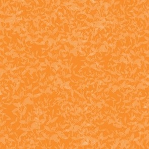 RW14.5 - Two Tone Blender with Bright Orange Base and Foliage Overlay in a Lighter Tint - hex code f68c2a  hex f68c2a with leaf overlay