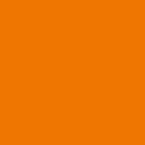 RW14.6 -   Pure Orange Solid - hex code  ec7600