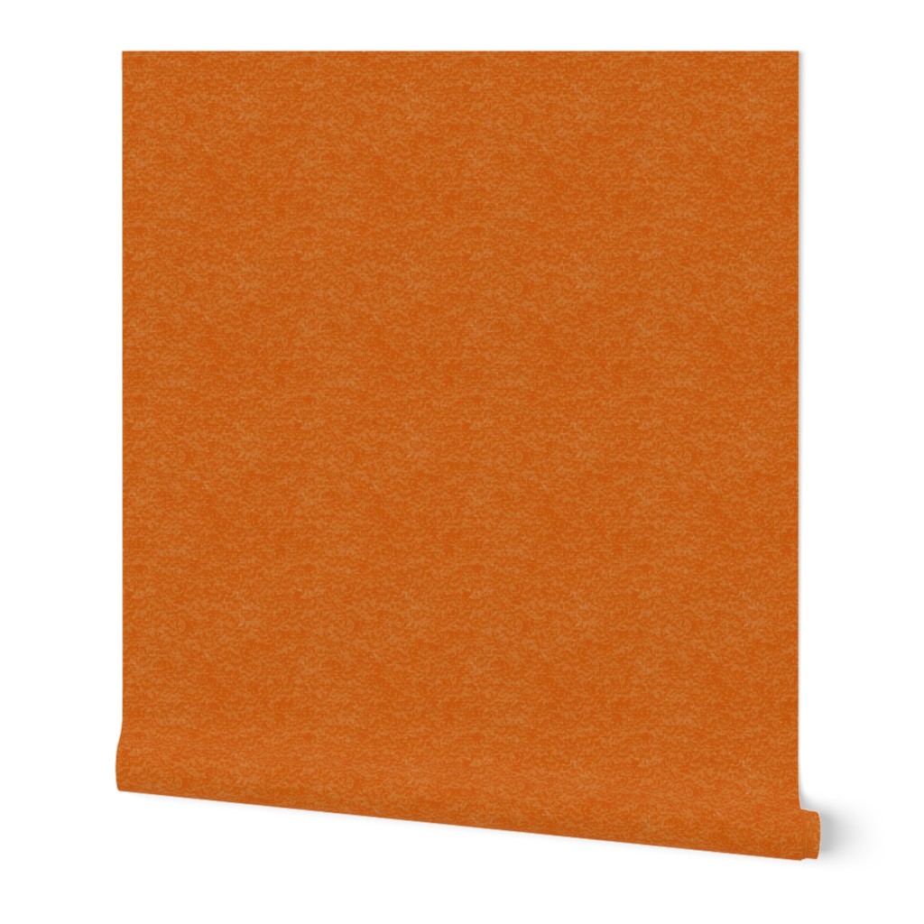 Row 14.7 - Two Tone Blender with a Base of Strong Orange and a Foliage Overlay in a Lighter Tint -   hex code  d65e00