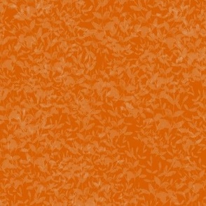 Row 14.7 - Two Tone Blender with a Base of Strong Orange and a Foliage Overlay in a Lighter Tint -   hex code  d65e00