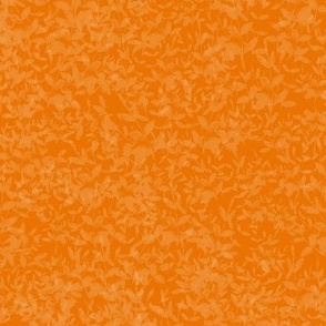 RW15.6 - Foliage Overlay in  Light Tint over Base of Pure Orange hex ea7200 