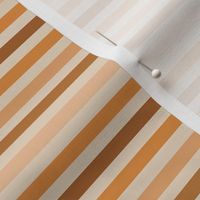 SMALL - retro stripes fabric - boho neutral stripes, retro brown stripe fabric