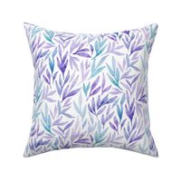 Leafy Botanical | Teal and Purple