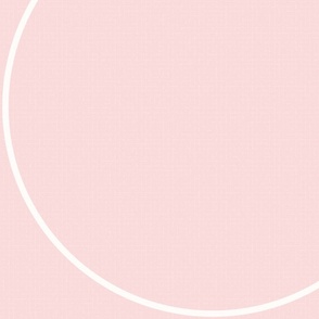 mid-century modern circles blush dusk pink XL wallpaper scale by Pippa Shaw