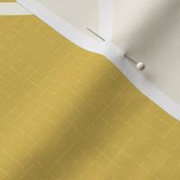 mid-century modern circles goldenrod mustard XL wallpaper scale by Pippa Shaw
