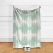 mid-century modern diamond celadon wallpaper scale by Pippa Shaw