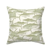 Atlantic fish green small