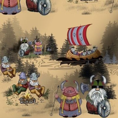 Tribal Viking Gnomes