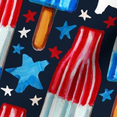 4th of July Rocket Pops and Stars