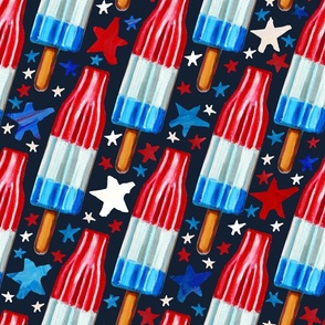 4th of July Rocket Pops and Stars