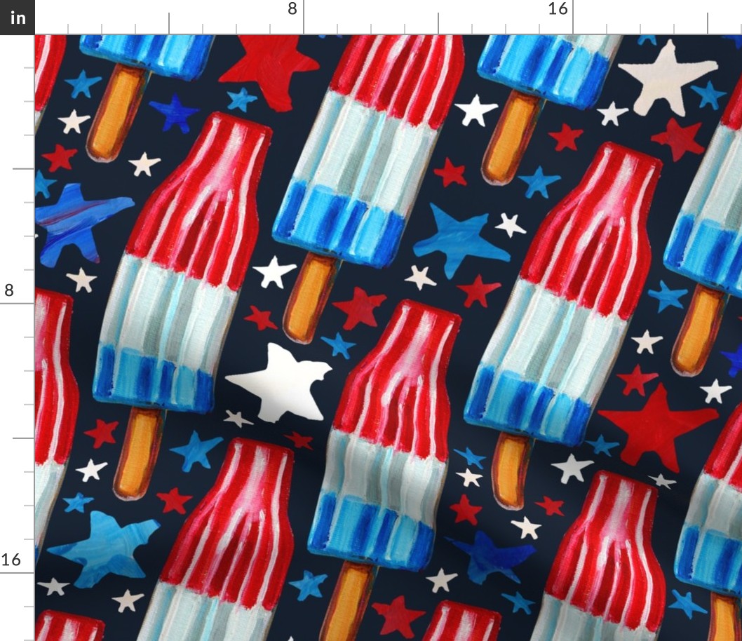 4th of July Rocket Pops and Stars