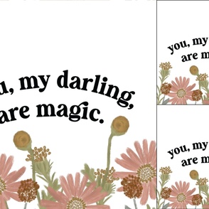 1 blanket + 2 loveys: you, my darling, are magic