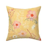 Midnight meadow - yellow (large)