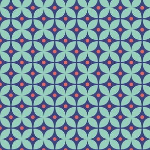 Geometric Pattern: Stylised Flower: Virginie (standard version)