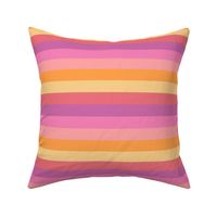 Rainbow Stripes Pink - large scale