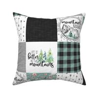 Mountain Mama - Wholecloth Cheater Quilt