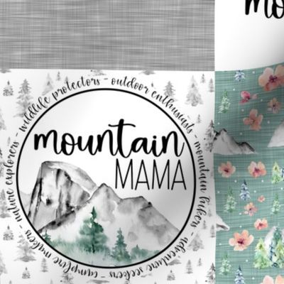 Mountain Mama - Wholecloth Cheater Quilt