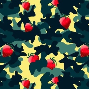Military strawberry _dense