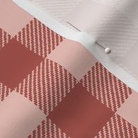 christmas plaid fabric - red and pink Christmas plaid