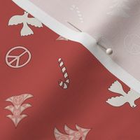 christmas fabric -mini design