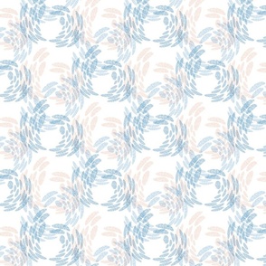 Abstract Butterflies Pattern_Tranquil Calm Palette