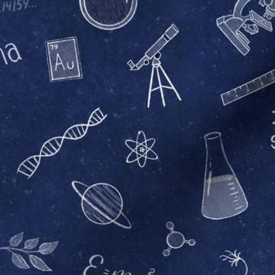 Science Chalkboard Doodles - Smaller