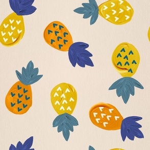 Pineapple Party – Orange & Yellow