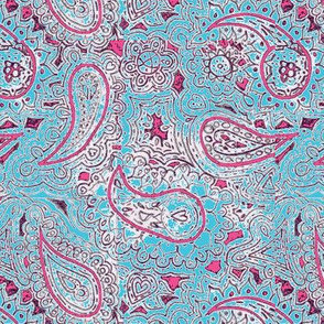 pink paisley pattern :-)