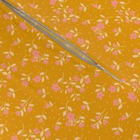 Mustard and Pink Floral