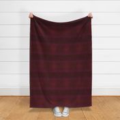 burgundy plaid painted