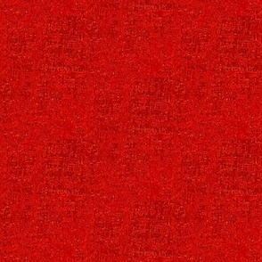 Threadbare Linen Scrunch of Rich Red (#2)