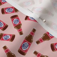 beer bottles - pink  - LAD21