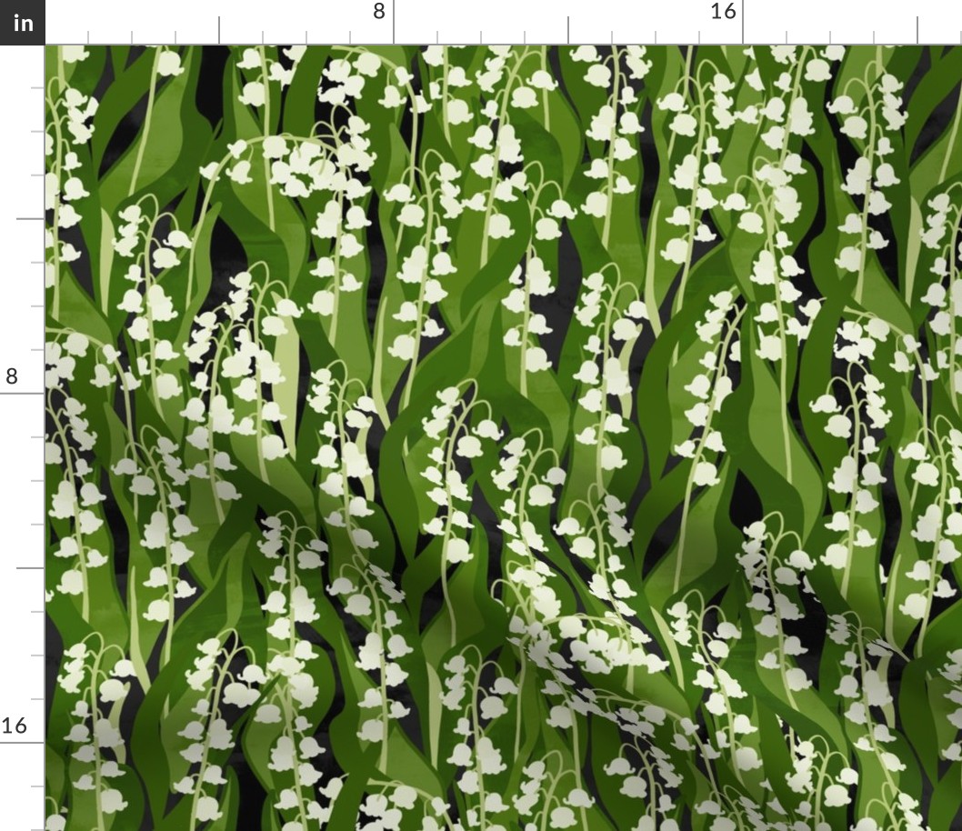Lily of the Valley Black