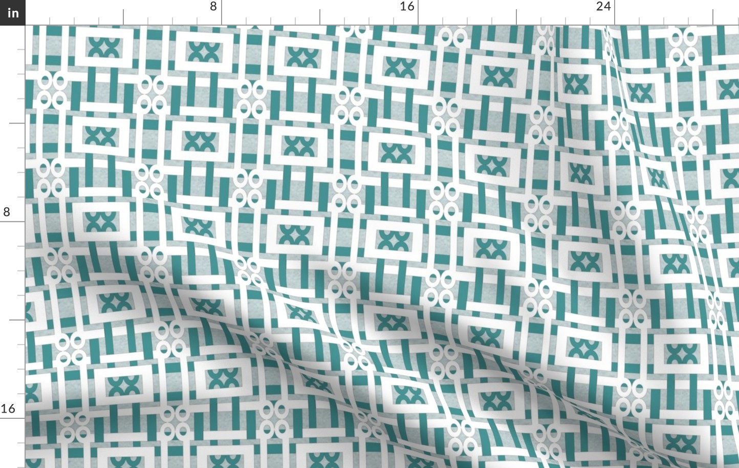 FALL 2021 WOVEN LINES TEAL