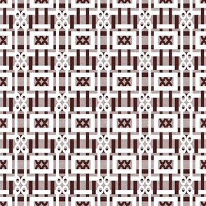 FALL 2021 WOVEN LINES CHILI DARK 