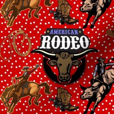 Cowboy Rodeo Bull Riders