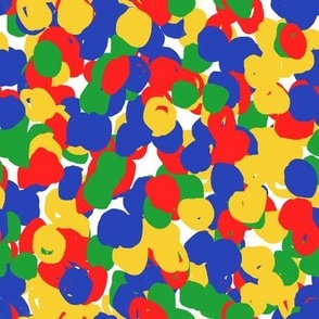 Colorful naive dots